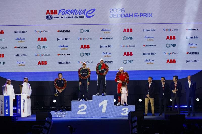 Motorsport. ABB FIA Formula E World Championship. Jeddah ePrix. 14.02.2026