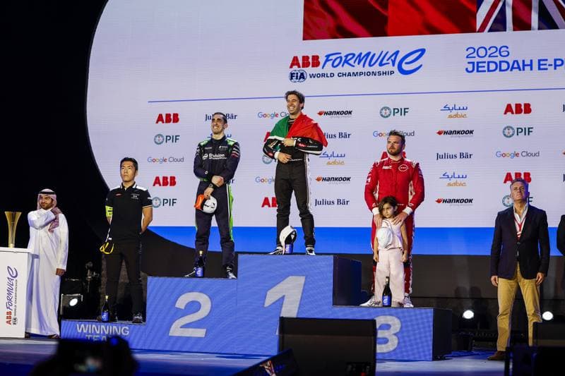 Motorsport. ABB FIA Formula E World Championship. Jeddah ePrix. 14.02.2026