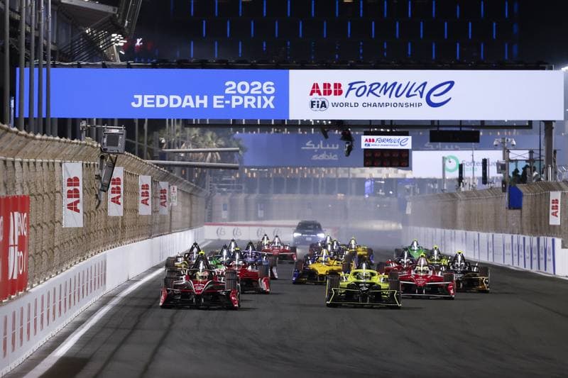 Motorsport. ABB FIA Formula E World Championship. Jeddah ePrix. 14.02.2026