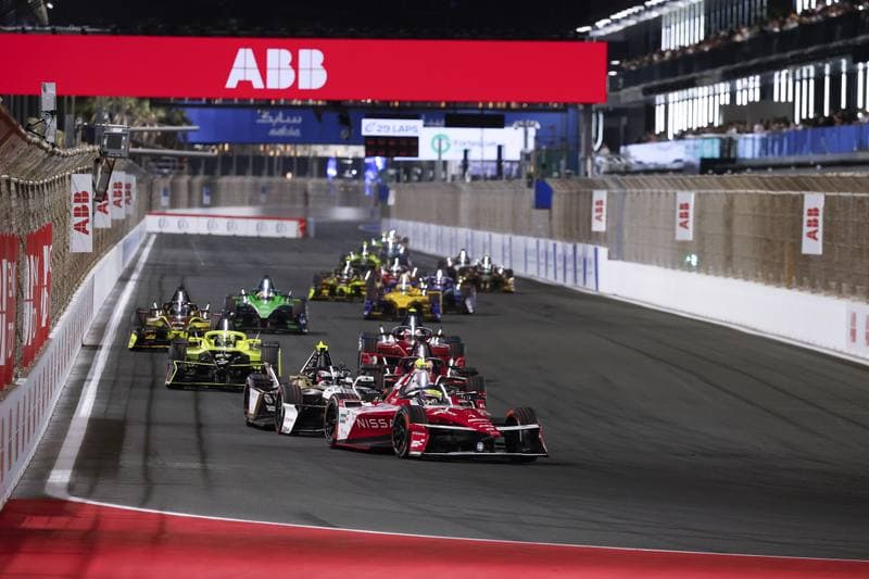 Motorsport. ABB FIA Formula E World Championship. Jeddah ePrix. 14.02.2026