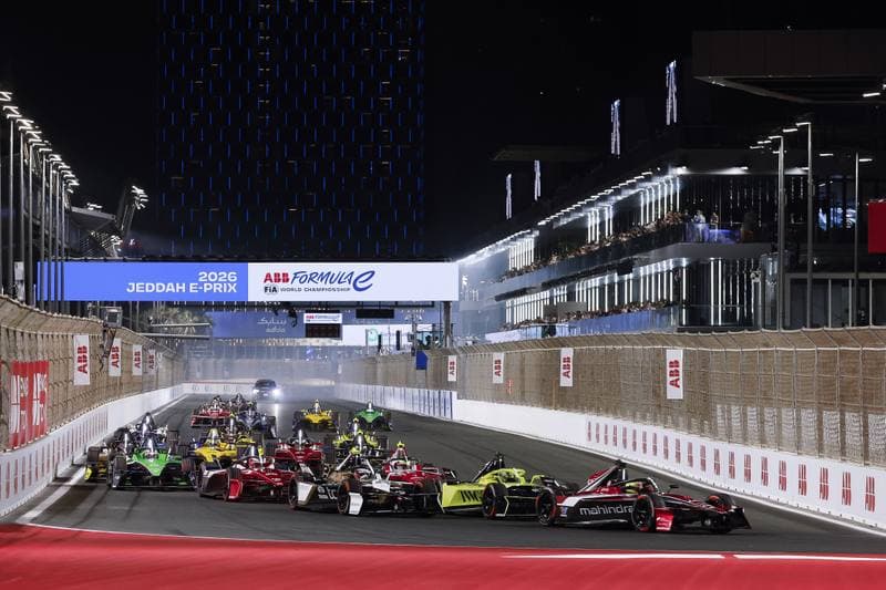 Motorsport. ABB FIA Formula E World Championship. Jeddah ePrix. 14.02.2026