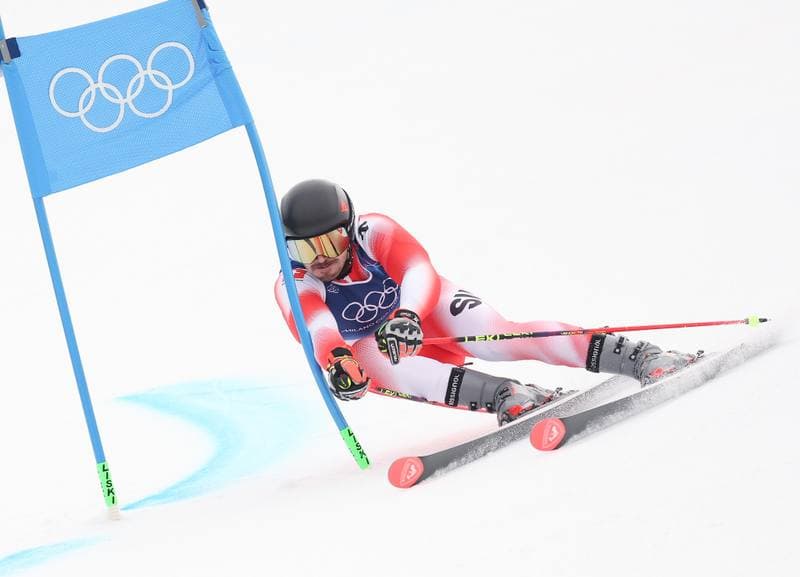 Alpine Skiing. Milano Cortina 2026. Men's Giant Slalom. 12.02.2026