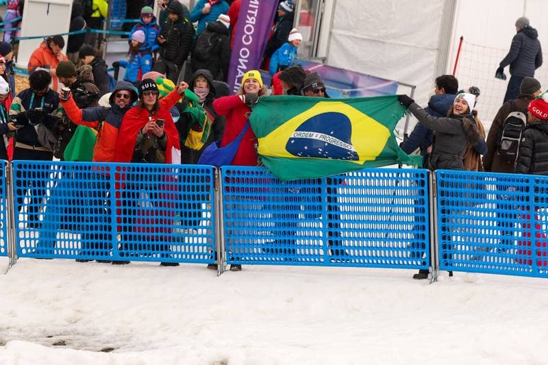 Alpine Skiing. Milano Cortina 2026. Men's Giant Slalom. 12.02.2026