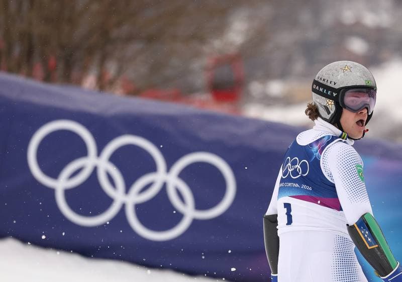 Alpine Skiing. Milano Cortina 2026. Men's Giant Slalom. 12.02.2026