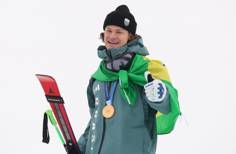 Alpine Skiing. Milano Cortina 2026. Men's Giant Slalom. 12.02.2026