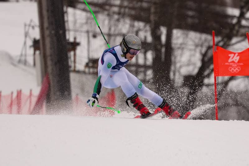 Alpine Skiing. Milano Cortina 2026. Men's Giant Slalom. 12.02.2026