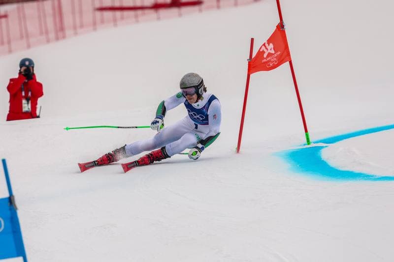 Alpine Skiing. Milano Cortina 2026. Men's Giant Slalom. 12.02.2026