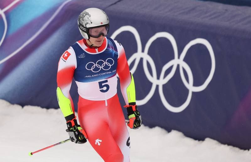 Alpine Skiing. Milano Cortina 2026. Men's Giant Slalom. 12.02.2026