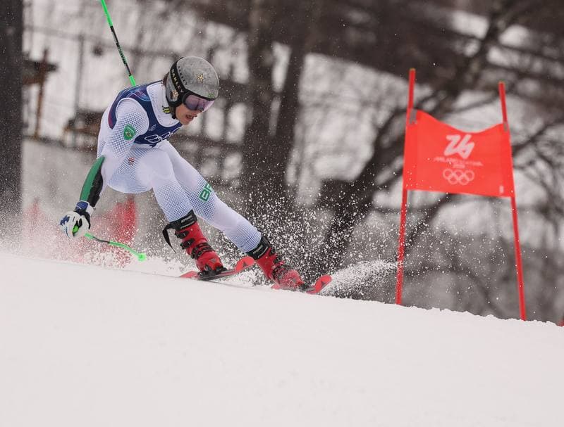Alpine Skiing. Milano Cortina 2026. Men's Giant Slalom. 12.02.2026