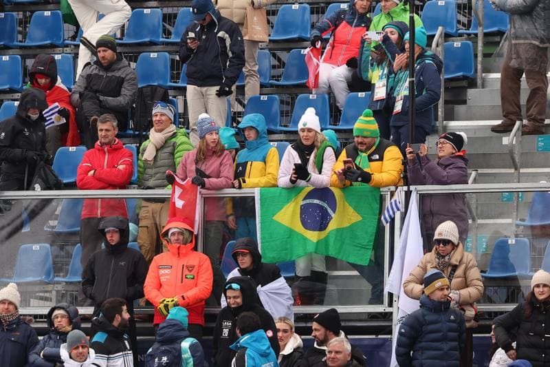 Alpine Skiing. Milano Cortina 2026. Men's Giant Slalom. 12.02.2026