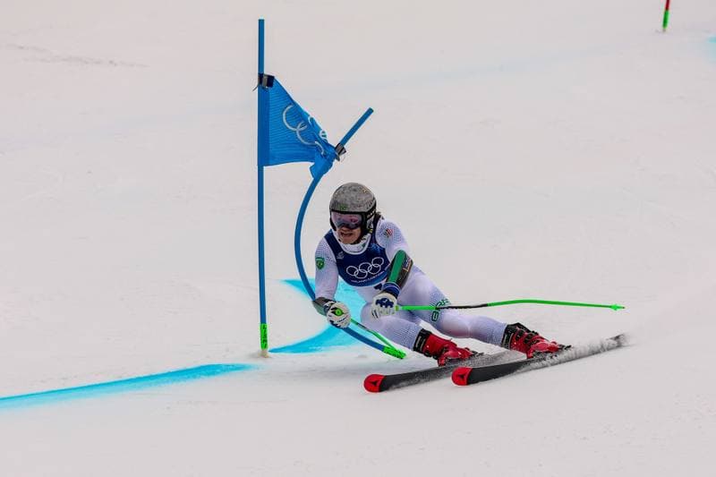 Alpine Skiing. Milano Cortina 2026. Men's Giant Slalom. 12.02.2026