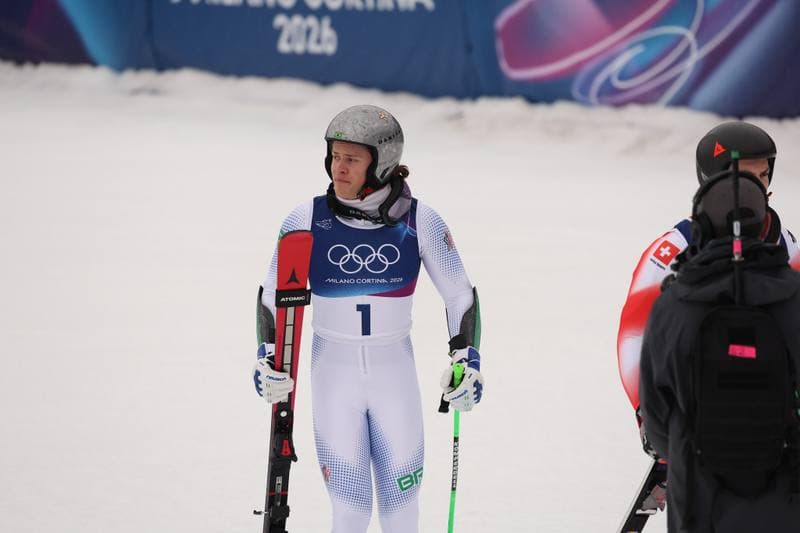 Alpine Skiing. Milano Cortina 2026. Men's Giant Slalom. 12.02.2026