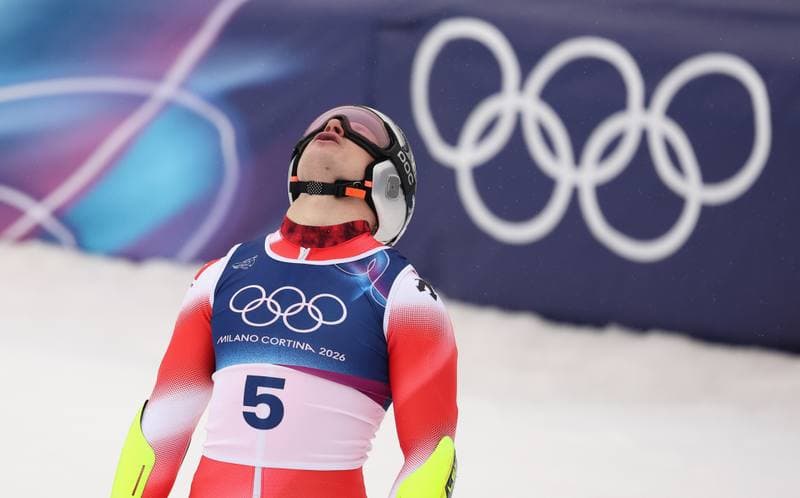 Alpine Skiing. Milano Cortina 2026. Men's Giant Slalom. 12.02.2026