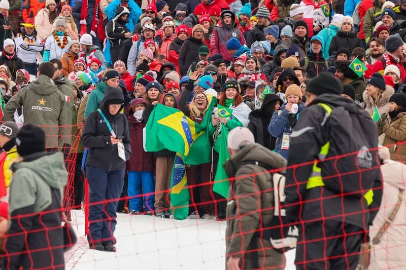 Alpine Skiing. Milano Cortina 2026. Men's Giant Slalom. 12.02.2026