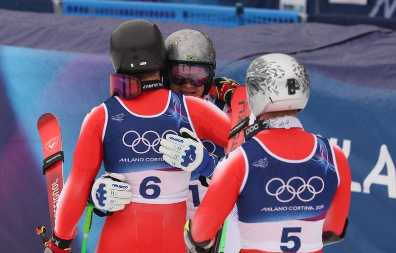Alpine Skiing. Milano Cortina 2026. Men's Giant Slalom. 12.02.2026