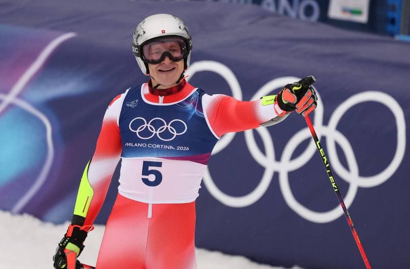 Alpine Skiing. Milano Cortina 2026. Men's Giant Slalom. 12.02.2026