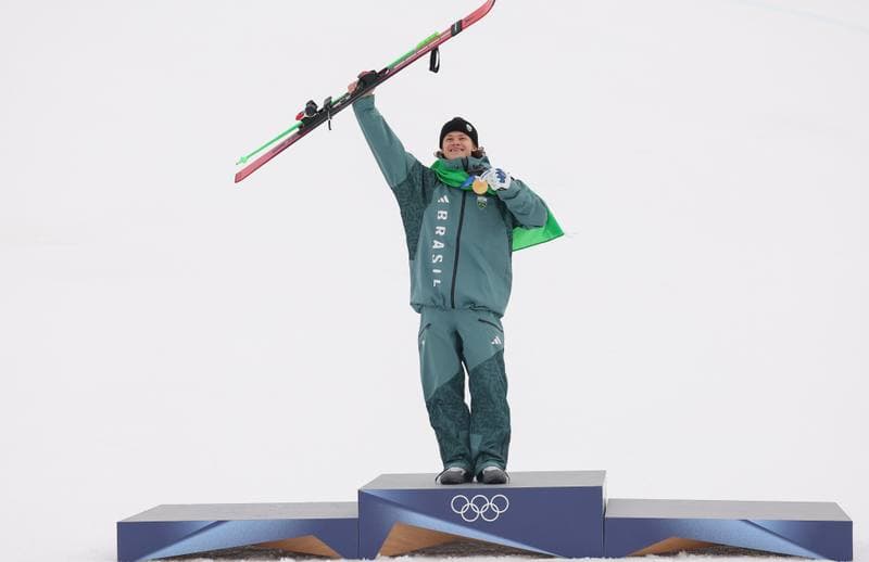 Alpine Skiing. Milano Cortina 2026. Men's Giant Slalom. 12.02.2026