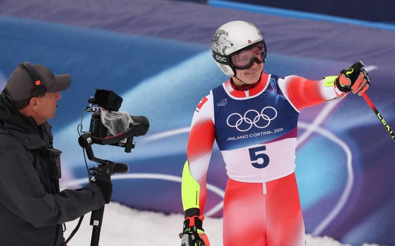 Alpine Skiing. Milano Cortina 2026. Men's Giant Slalom. 12.02.2026