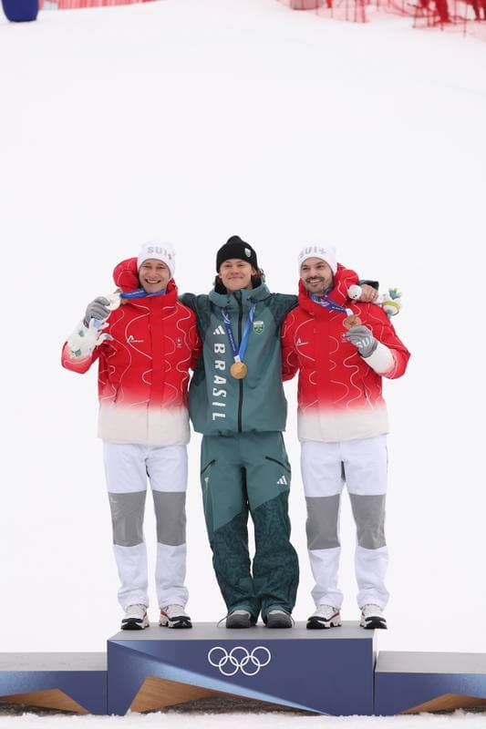 Alpine Skiing. Milano Cortina 2026. Men's Giant Slalom. 12.02.2026