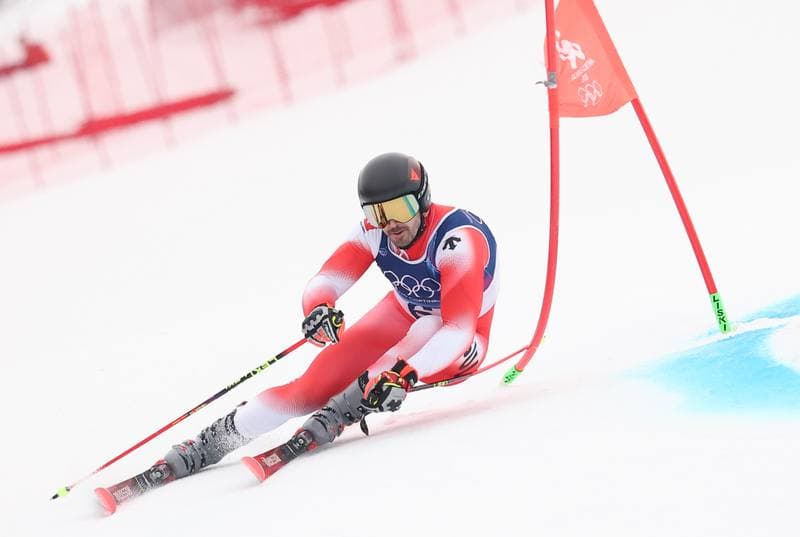 Alpine Skiing. Milano Cortina 2026. Men's Giant Slalom. 12.02.2026