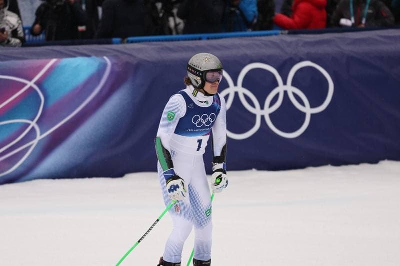 Alpine Skiing. Milano Cortina 2026. Men's Giant Slalom. 12.02.2026