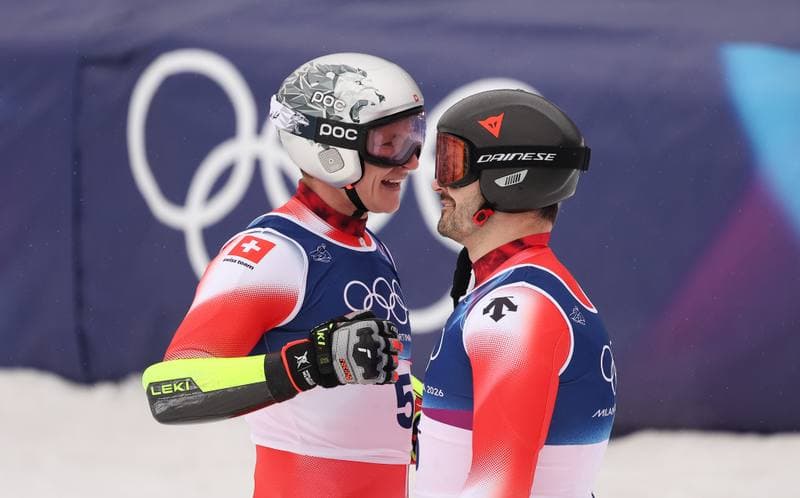 Alpine Skiing. Milano Cortina 2026. Men's Giant Slalom. 12.02.2026