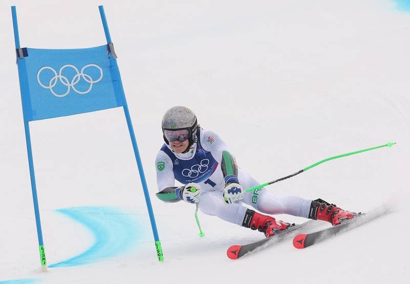 Alpine Skiing. Milano Cortina 2026. Men's Giant Slalom. 12.02.2026