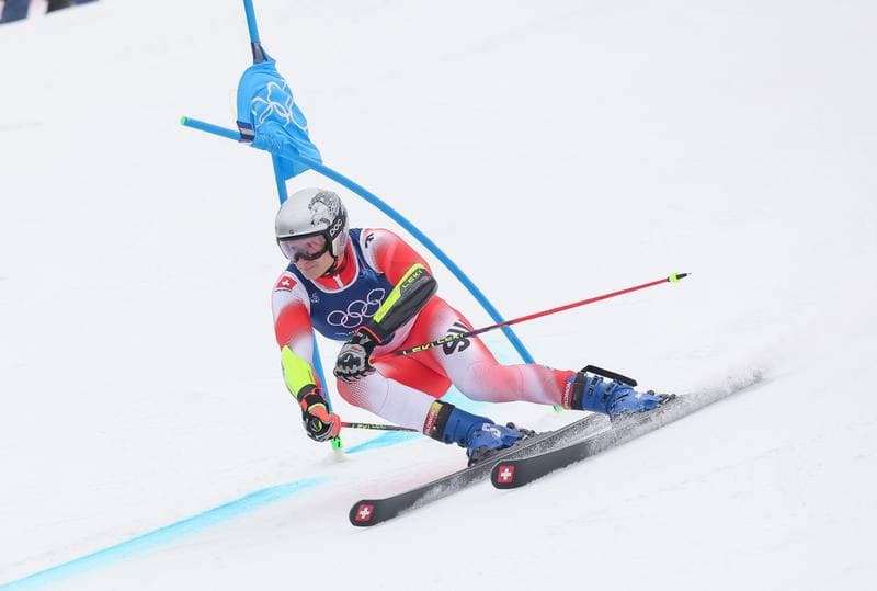 Alpine Skiing. Milano Cortina 2026. Men's Giant Slalom. 12.02.2026