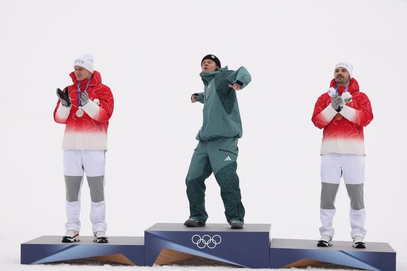 Alpine Skiing. Milano Cortina 2026. Men's Giant Slalom. 12.02.2026