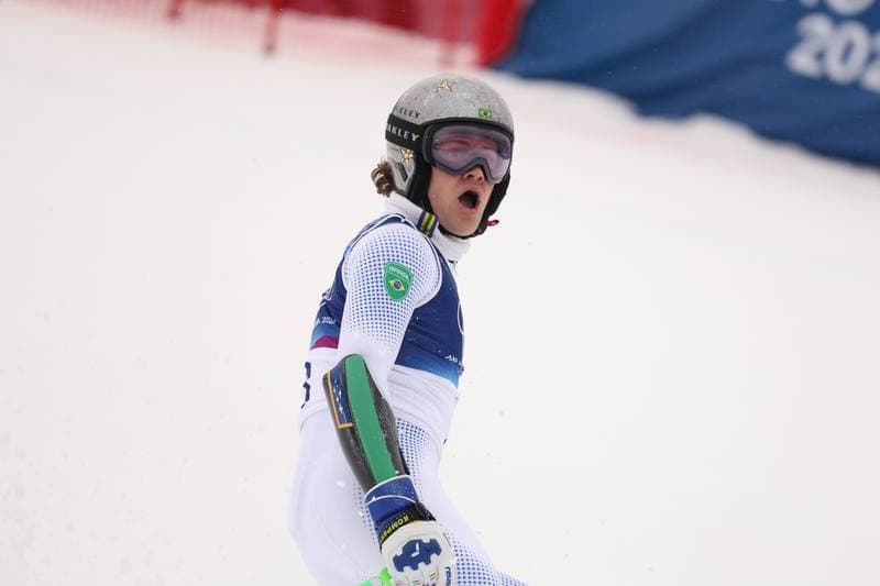 Alpine Skiing. Milano Cortina 2026. Men's Giant Slalom. 12.02.2026