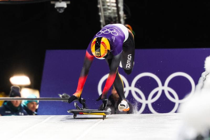 Skeleton. XXV Olympic Winter Games. Day 1. 13.02.2026