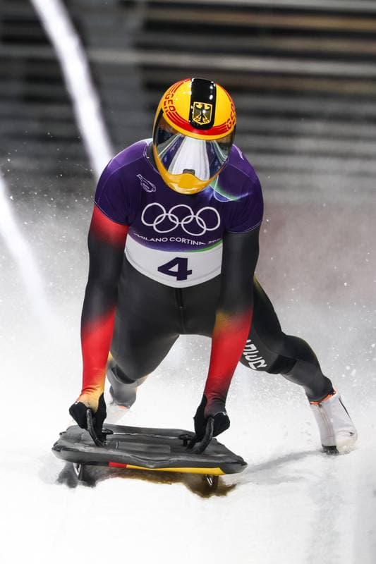 Skeleton. XXV Olympic Winter Games. Day 1. 13.02.2026