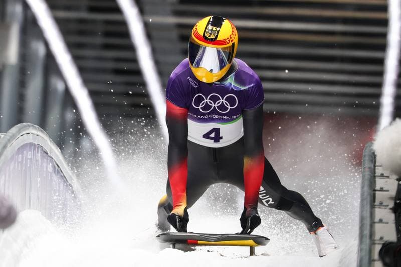 Skeleton. XXV Olympic Winter Games. Day 1. 13.02.2026