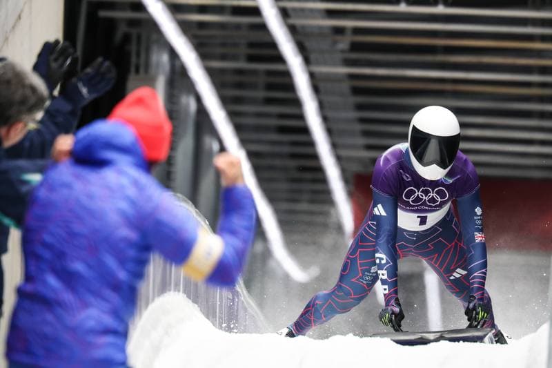 Skeleton. XXV Olympic Winter Games. Day 1. 13.02.2026