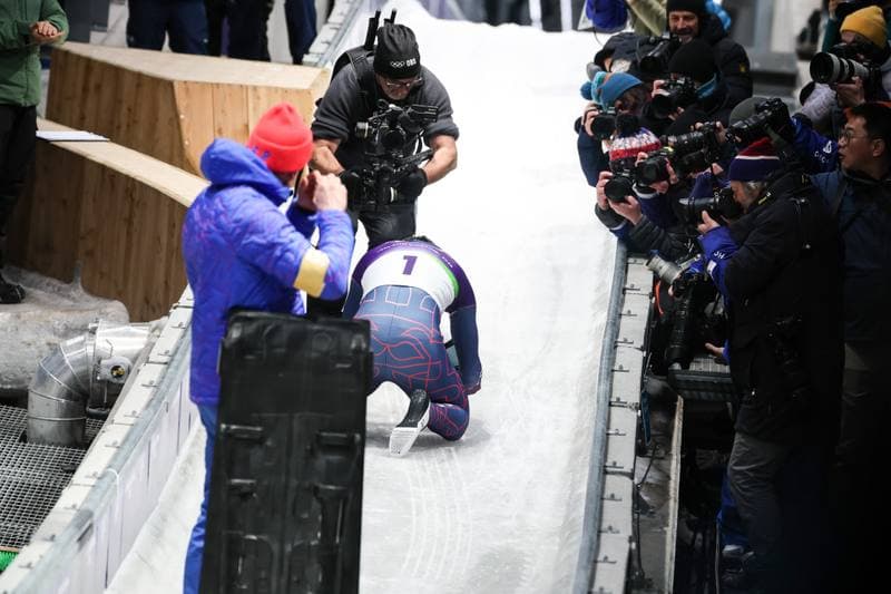 Skeleton. XXV Olympic Winter Games. Day 1. 13.02.2026