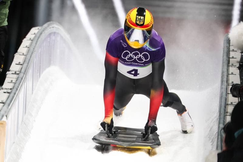 Skeleton. XXV Olympic Winter Games. Day 1. 13.02.2026