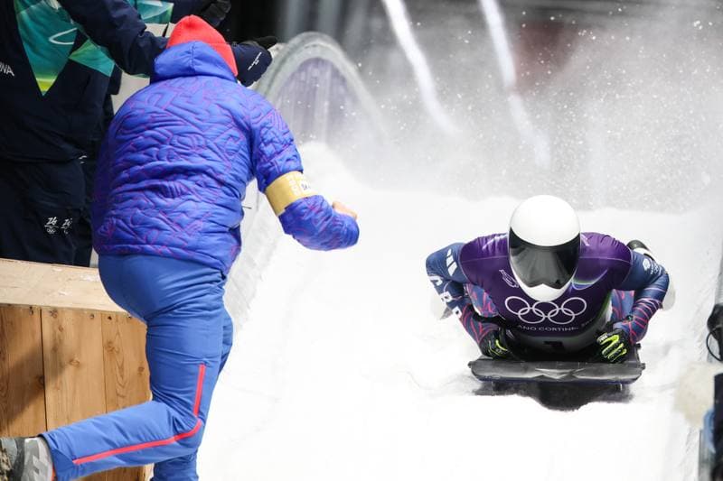 Skeleton. XXV Olympic Winter Games. Day 1. 13.02.2026