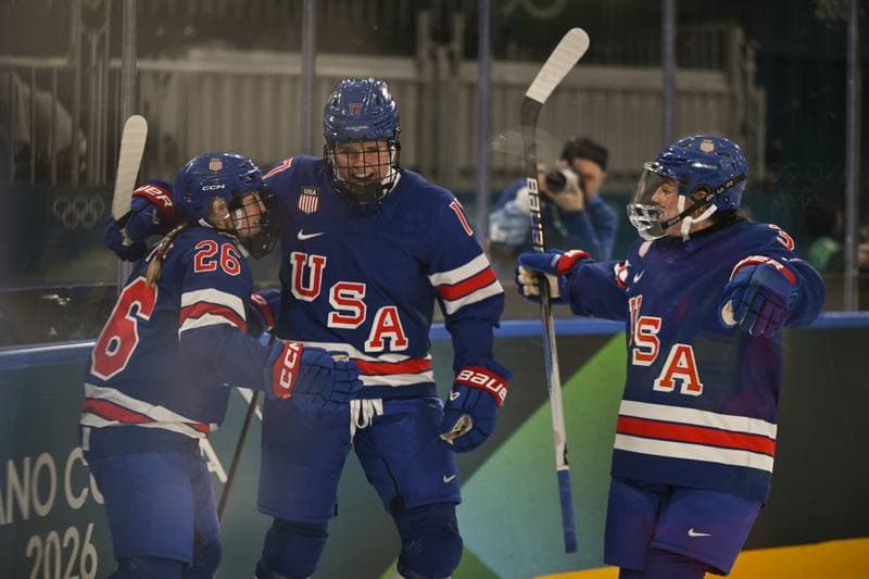 Ice Hockey. Olympic Winter Games Milano-Cortina 2026. USA - Italia. 13.02.2026