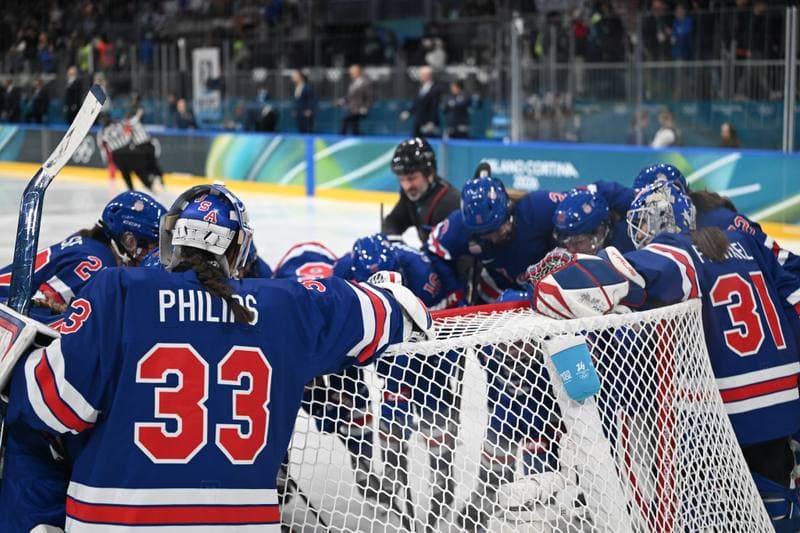 Ice Hockey. Olympic Winter Games Milano-Cortina 2026. USA - Italia. 13.02.2026