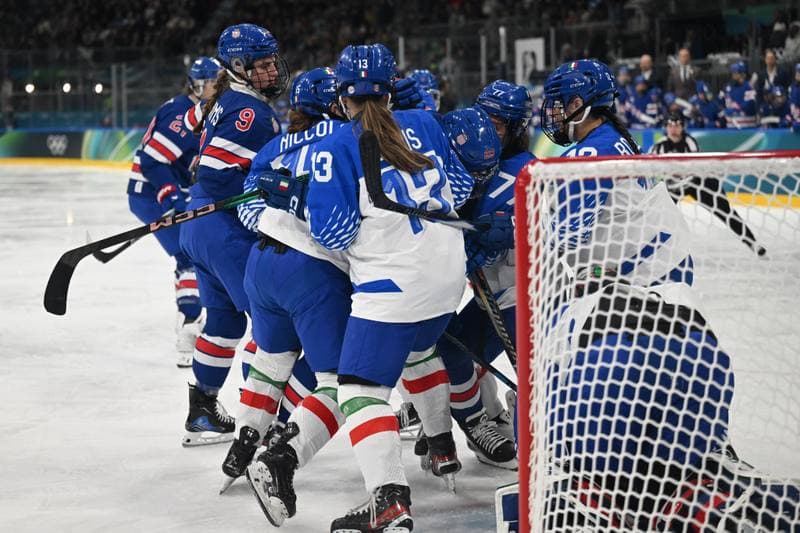 Ice Hockey. Olympic Winter Games Milano-Cortina 2026. USA - Italia. 13.02.2026