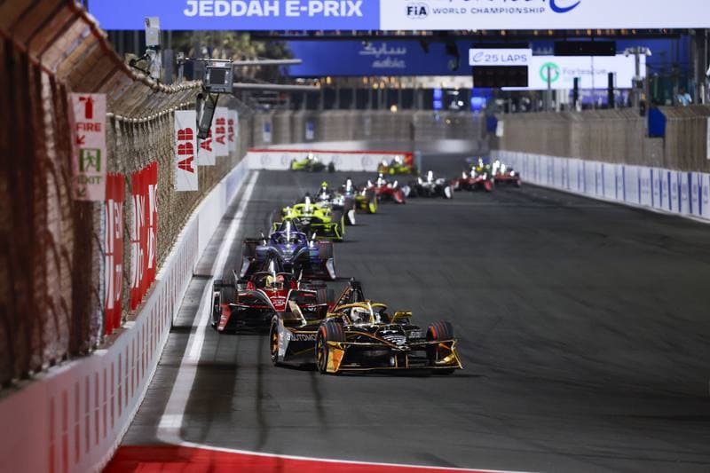 Motorsport. ABB FIA Formula E World Championship. Jeddah ePrix. 12.02.2026