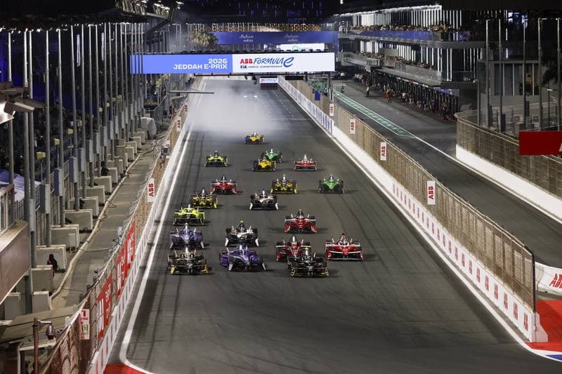 Motorsport. ABB FIA Formula E World Championship. Jeddah ePrix. 12.02.2026