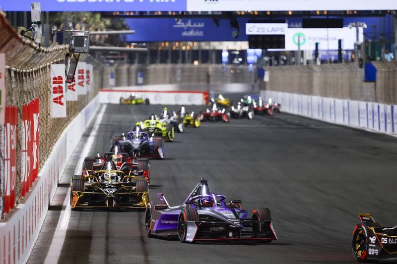 Motorsport. ABB FIA Formula E World Championship. Jeddah ePrix. 12.02.2026