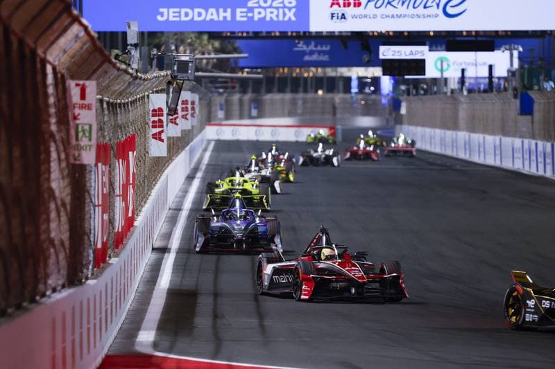 Motorsport. ABB FIA Formula E World Championship. Jeddah ePrix. 12.02.2026