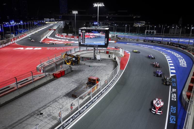 Motorsport. ABB FIA Formula E World Championship. Jeddah ePrix. 12.02.2026