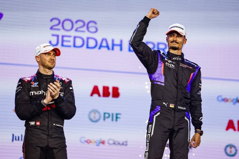 Motorsport. ABB FIA Formula E World Championship. Jeddah ePrix. 12.02.2026