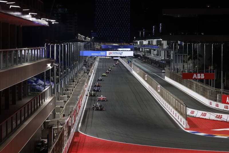 Motorsport. ABB FIA Formula E World Championship. Jeddah ePrix. 12.02.2026