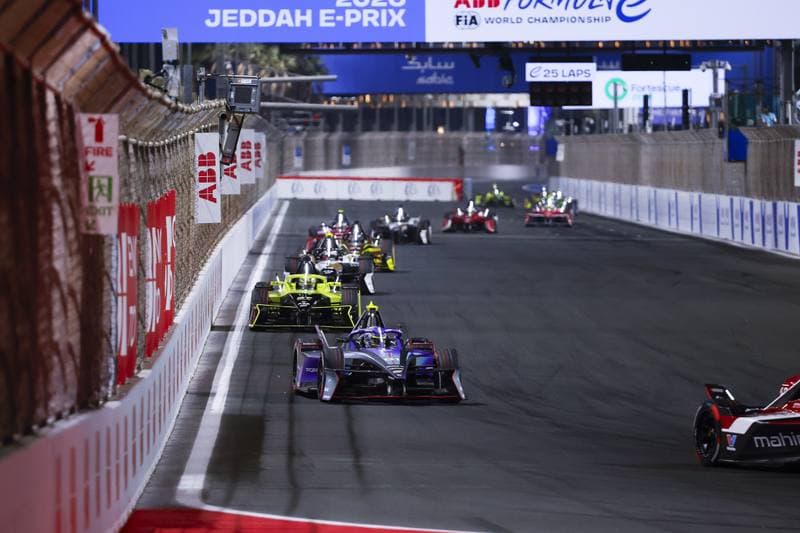 Motorsport. ABB FIA Formula E World Championship. Jeddah ePrix. 12.02.2026