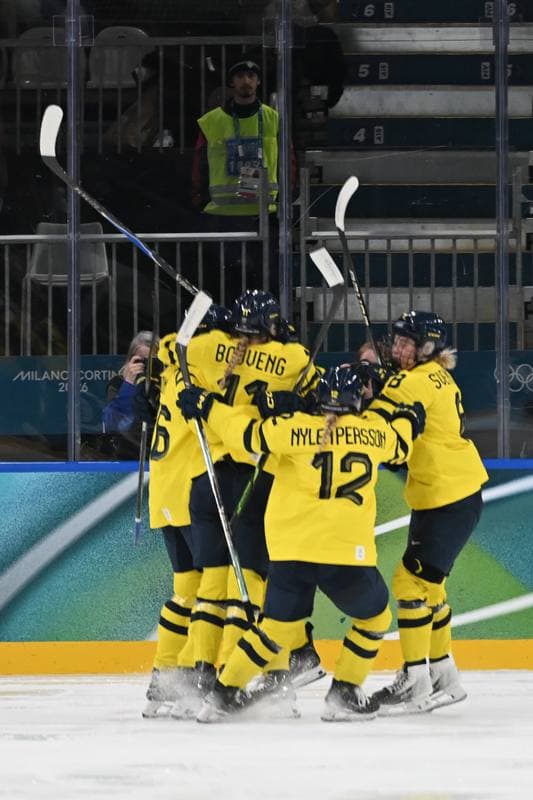 Ice Hockey. Olympic Winter Games Milano-Cortina 2026. Czechia - Sweden. 13.02.2026