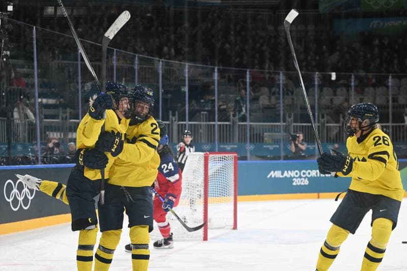 Ice Hockey. Olympic Winter Games Milano-Cortina 2026. Czechia - Sweden. 13.02.2026